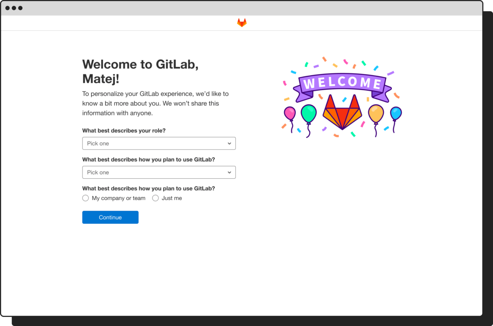 GitLab Onboarding