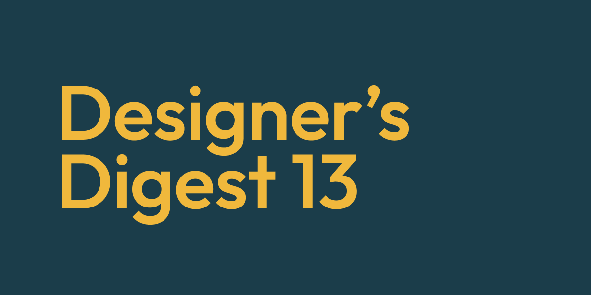 Designer’s Digest 13